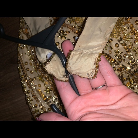 BLACK FRIDAY SALE 🖤100% Silk Vintage Jas Jas New York Beaded Halter Neck Dress - Picture 4 of 15